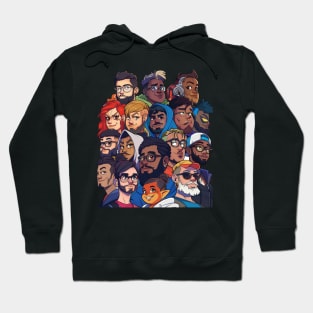 Deltarune Bold Battles Hoodie